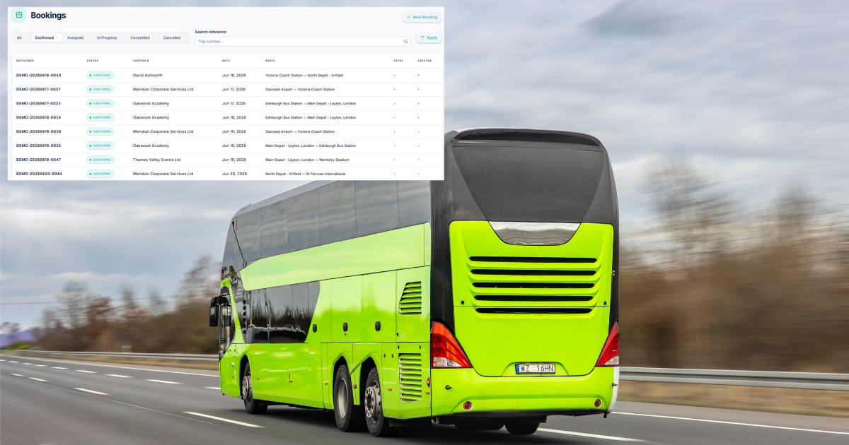 Software de reservas para autocares: de la solicitud del cliente al viaje confirmado